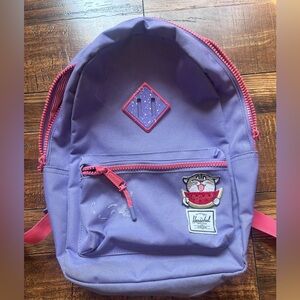 Herschel Supply Company Purple and Pink Backpack with Signature Logo